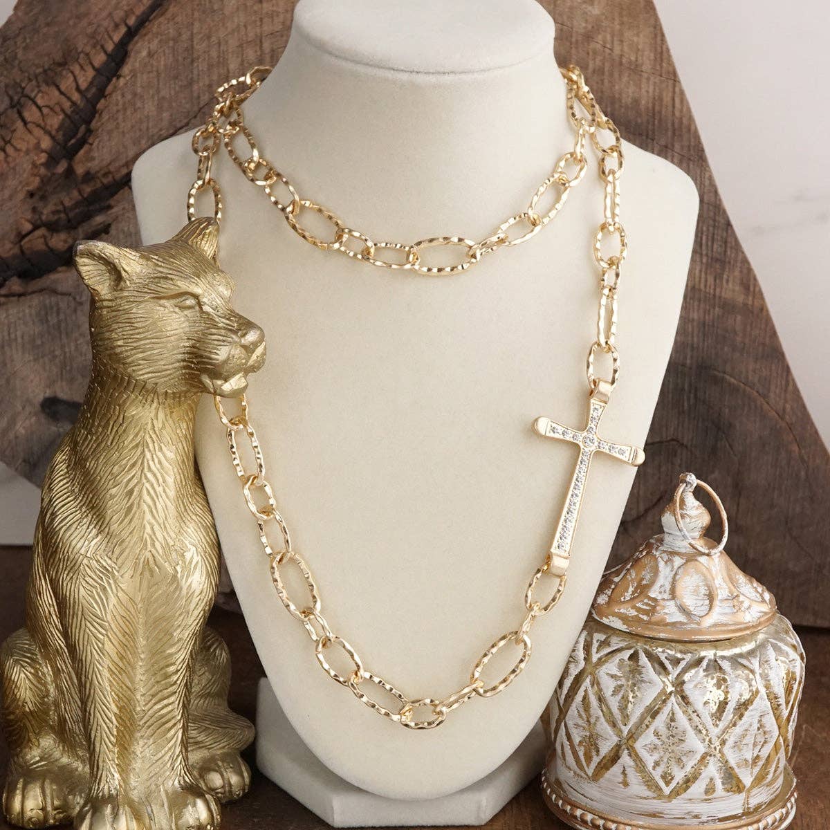 Chloe Cross Necklace
