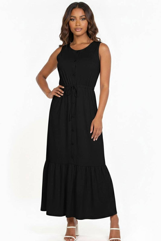 Aliana Sleeveless Maxi Dress