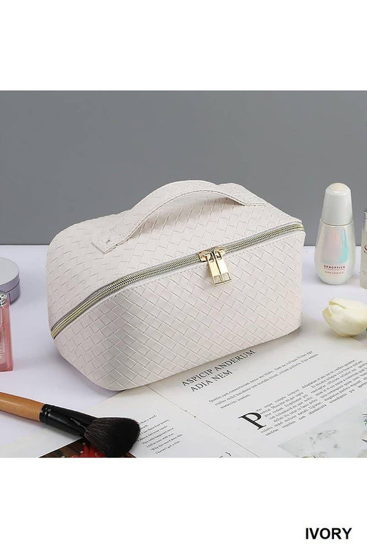 Mabel Woven Cosmetic Bag