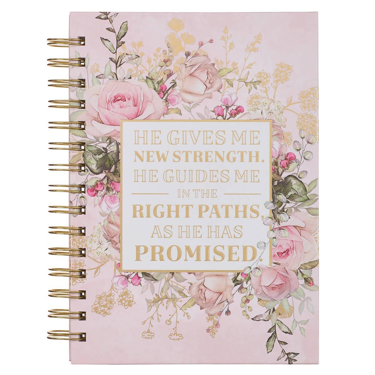 Pink Floral Journal