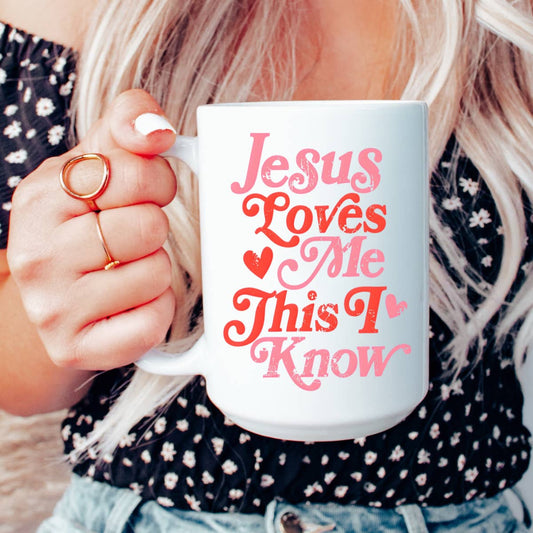 Jesus Loves Me This I know Mug