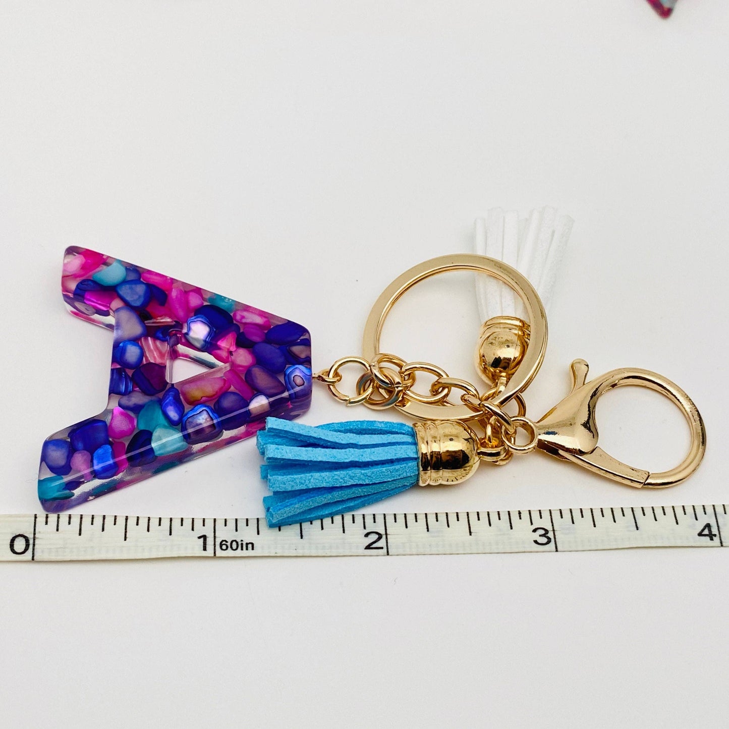 Letter initial Keychain
