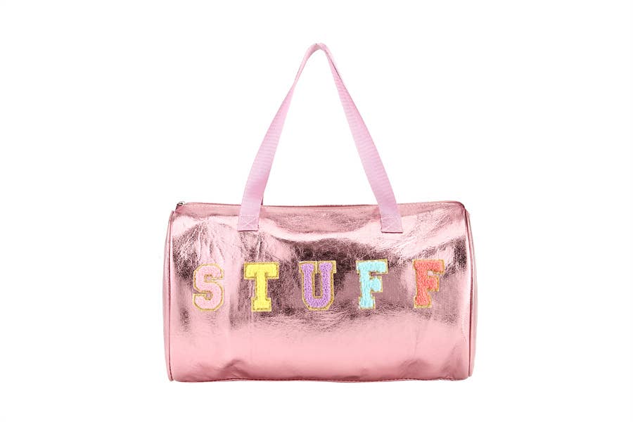 “Stuff” Shimmer Duffle Bag