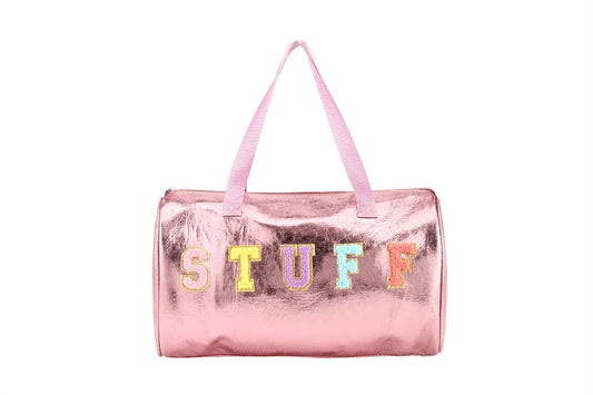 “Stuff” Shimmer Duffle Bag