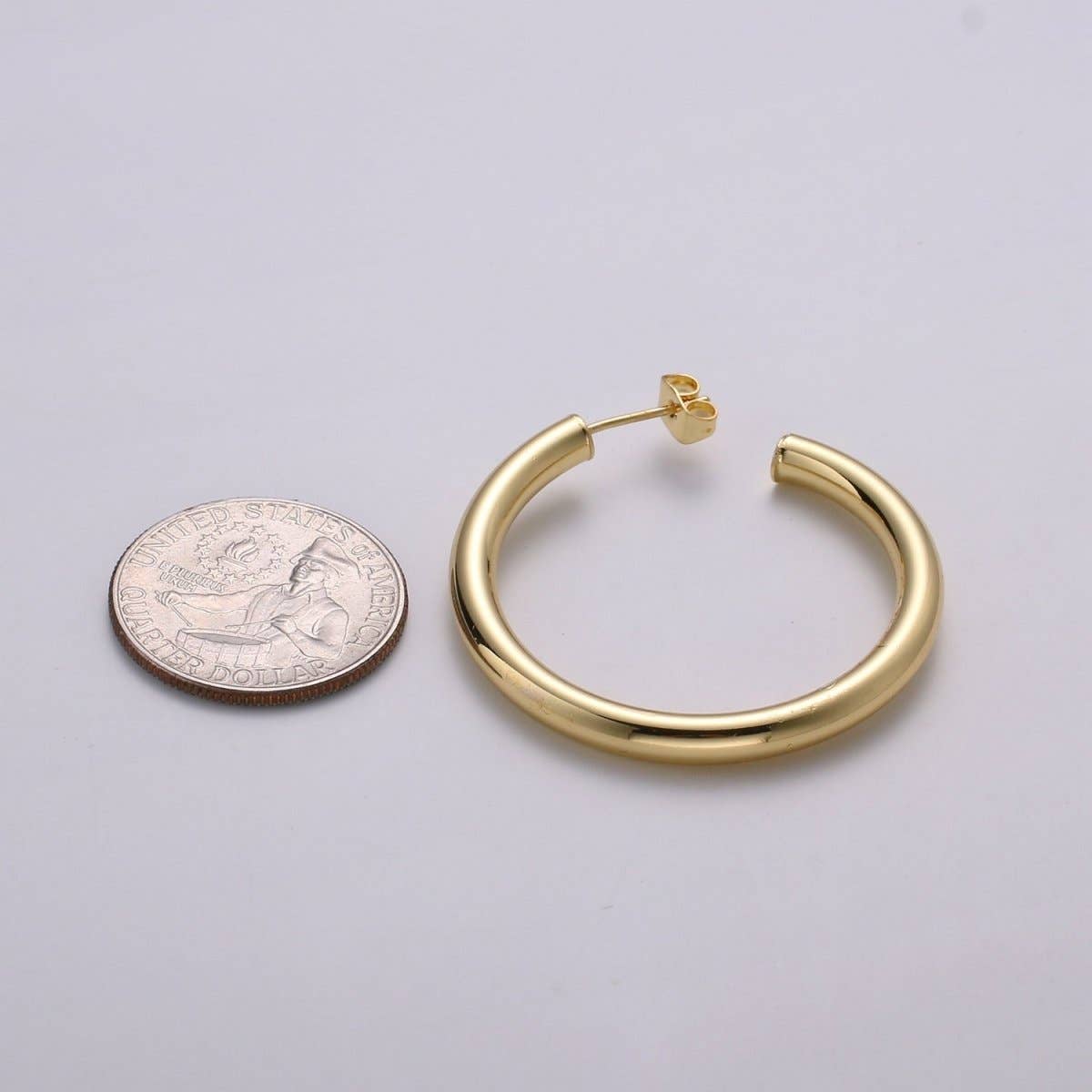 Kenzie Large Gold Hoop Earrings