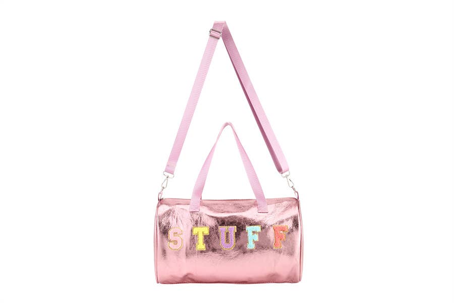 “Stuff” Shimmer Duffle Bag