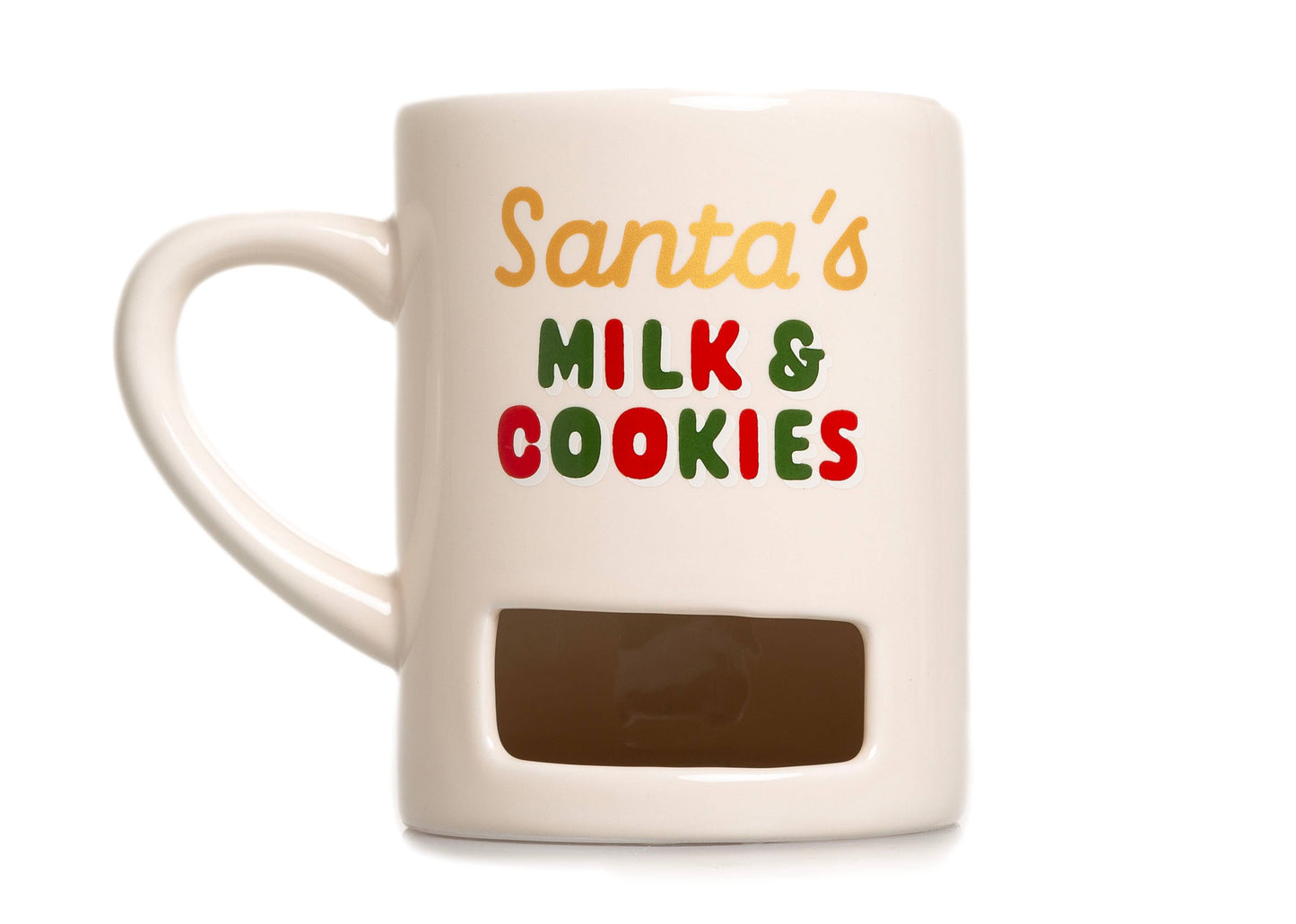 Santa’s Milk & Cookies Christmas Ceramic Mug