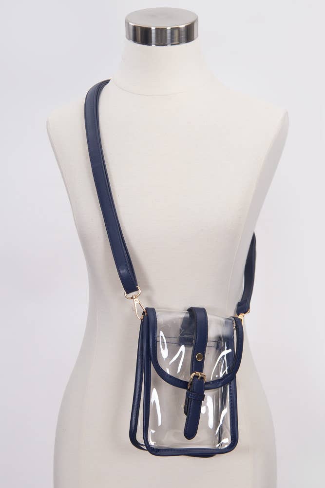 Clear Cross Body Purse