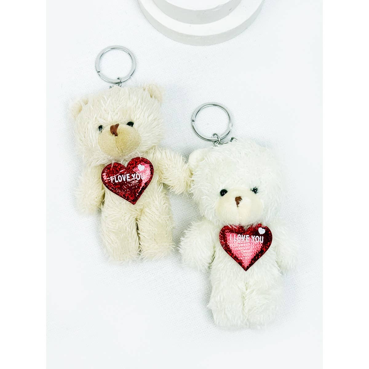 I Love You Bear Keychain
