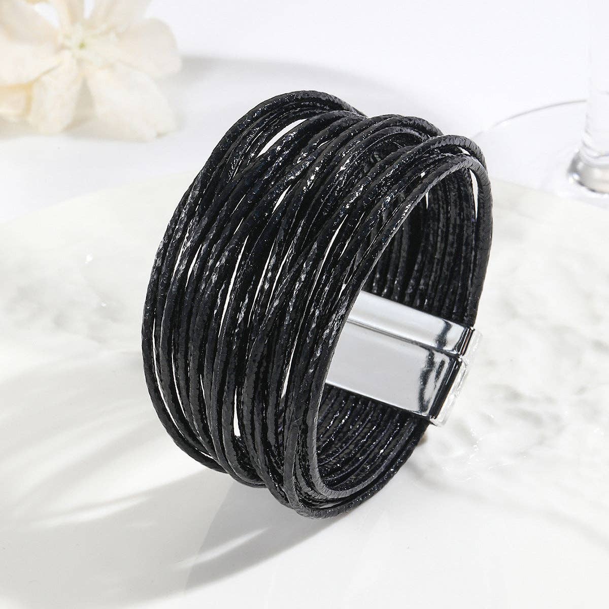 Rachel Leather Bracelet