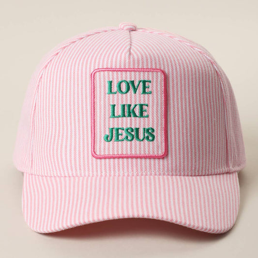 Love Like Jesus Embroidered Trucker Hat