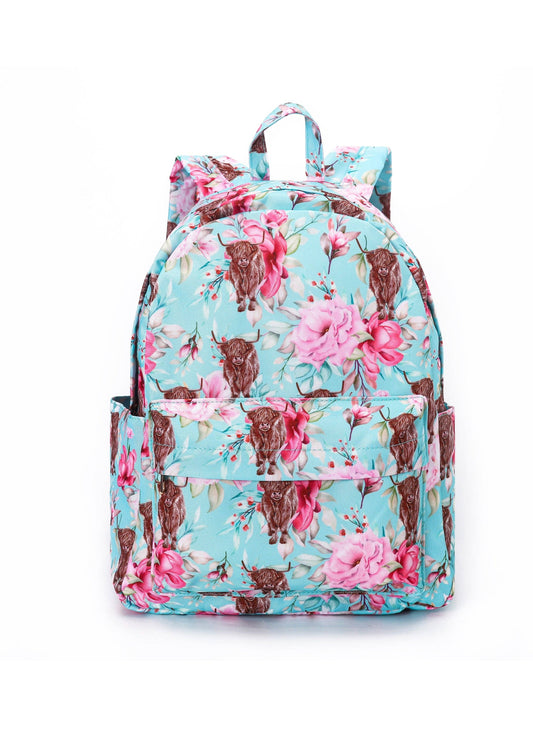 Highland Cow Large Backpack