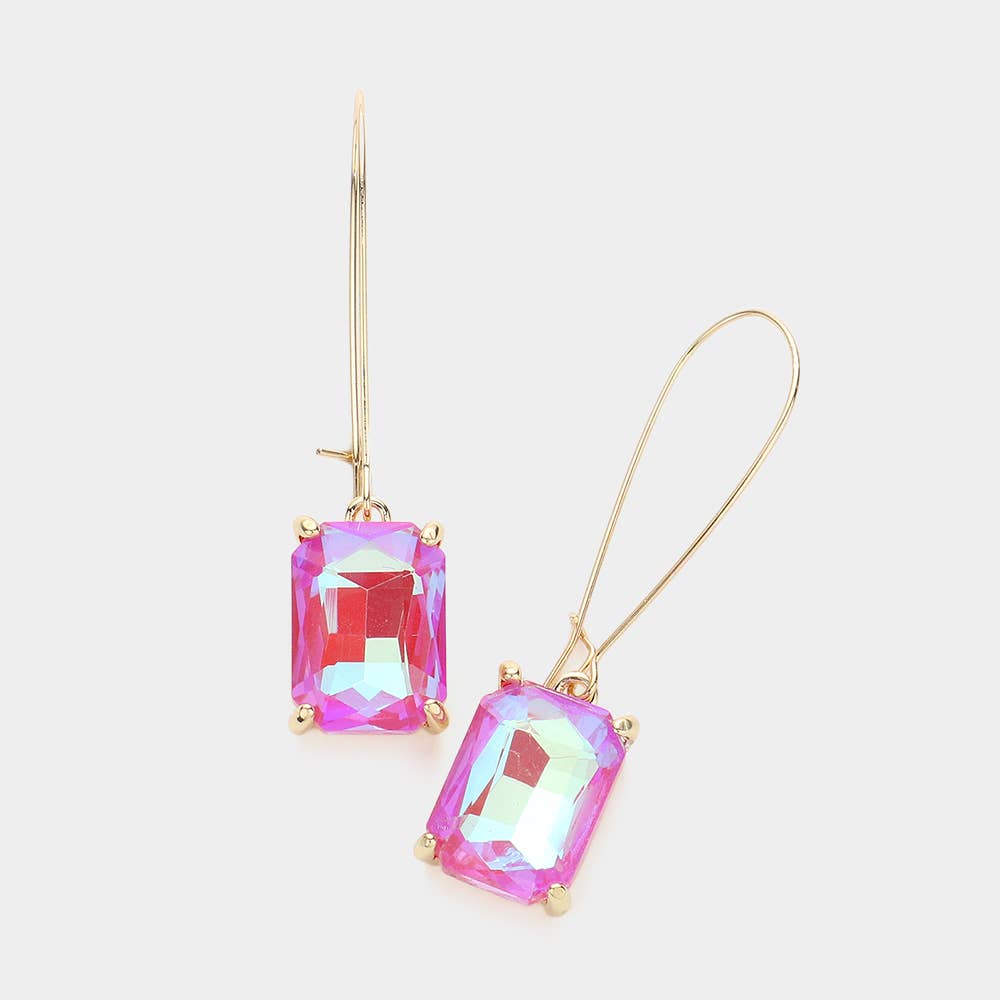 Emerald Cut Earrings