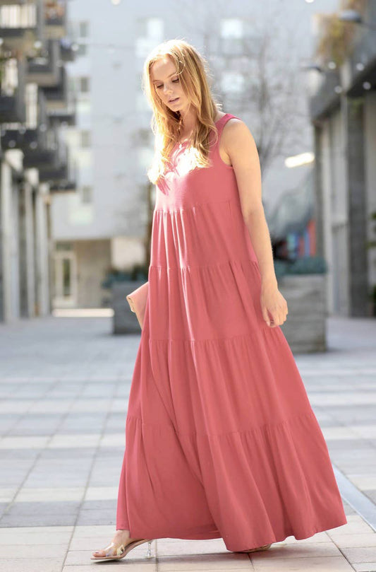 Eva Tiered Maxi Dress