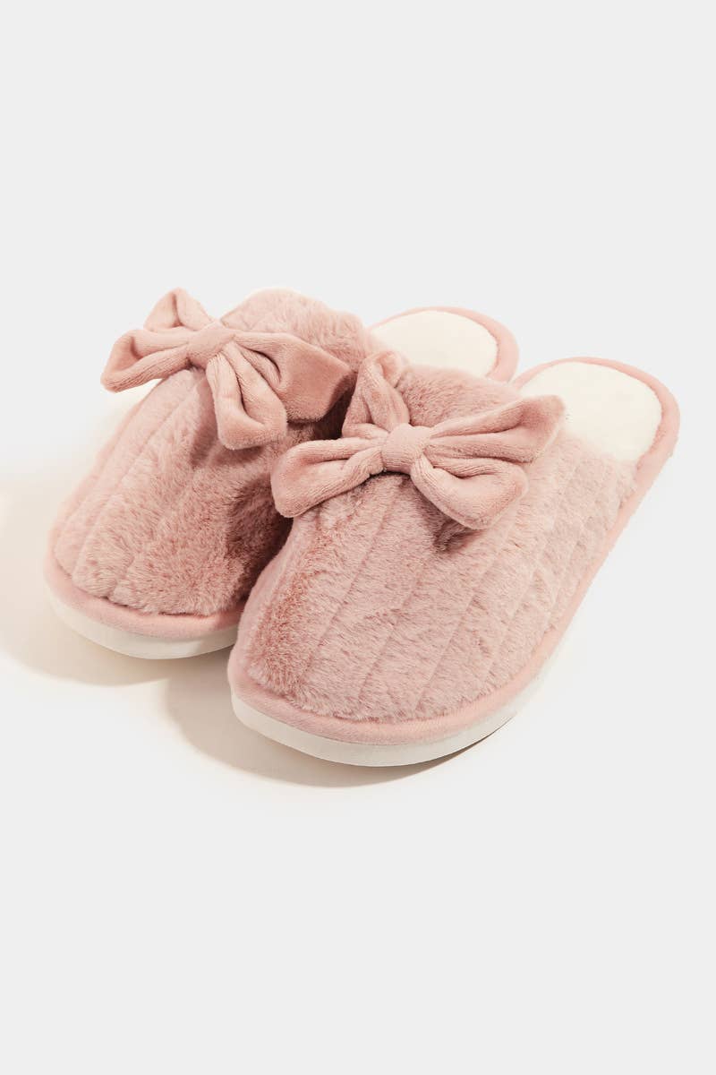 Maisie Bow Slippers