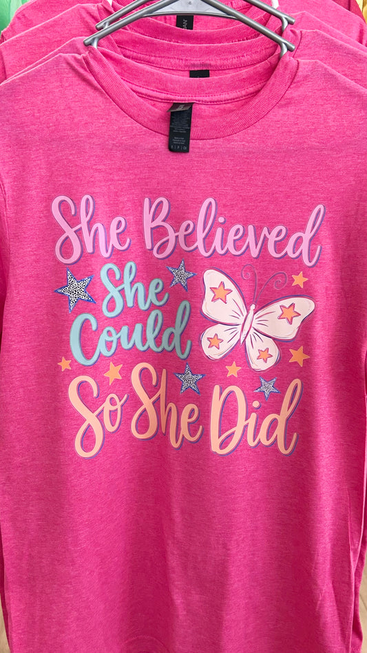 She Believed She Could So She Did