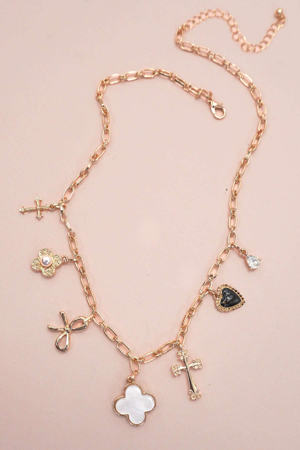 Aubrey Charm Necklace