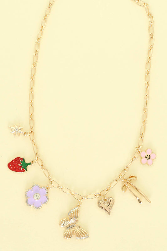Dove Charm Necklace