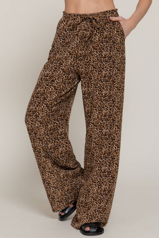 Sabrina Leopard Pants