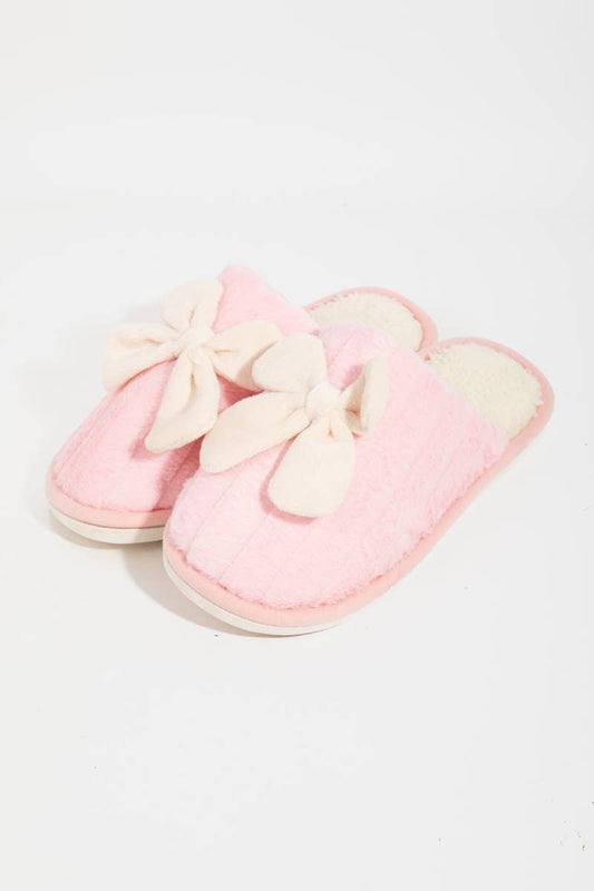 Maisie Bow Slippers