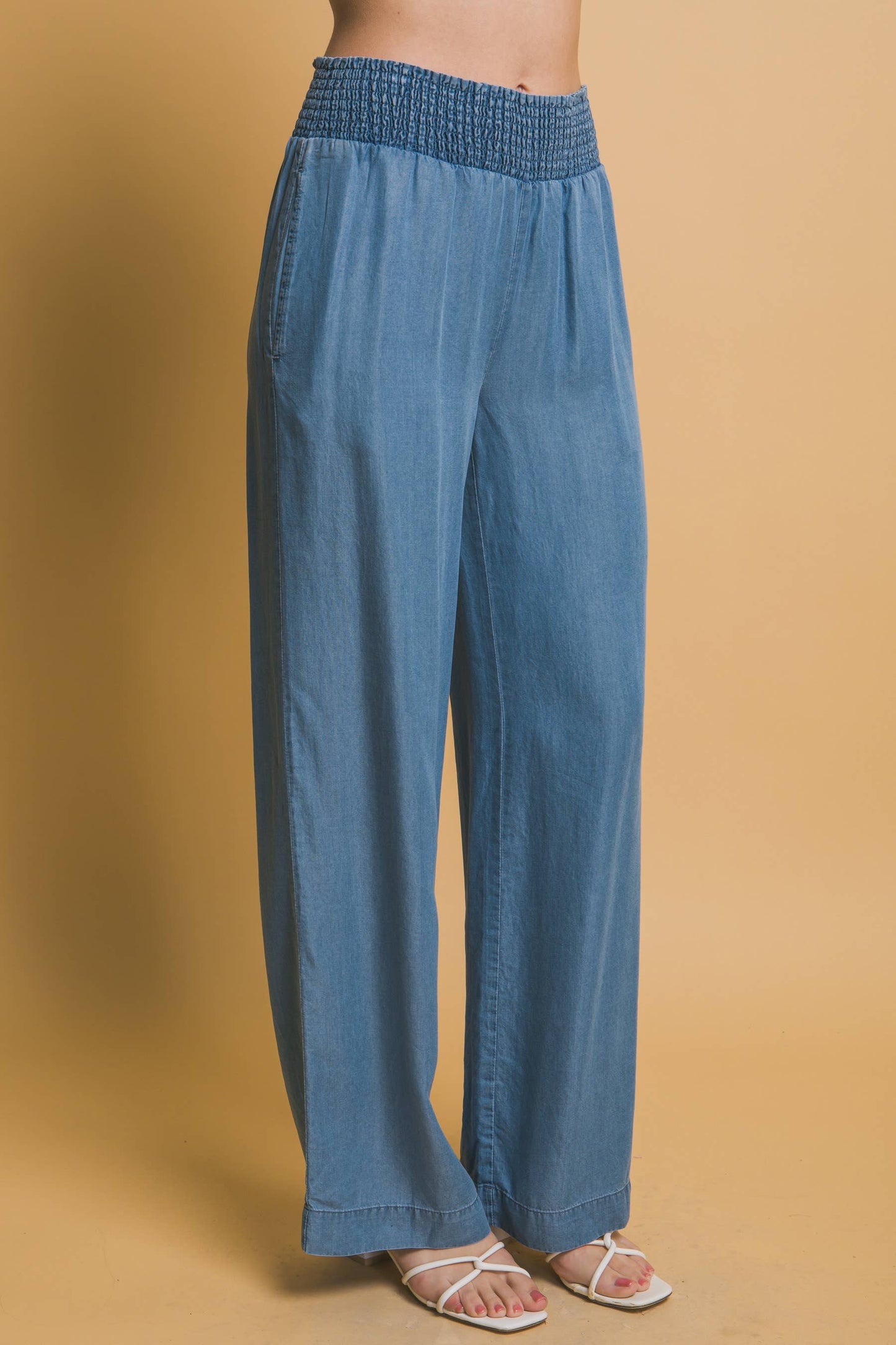 Rachel Elastic Waist Pant