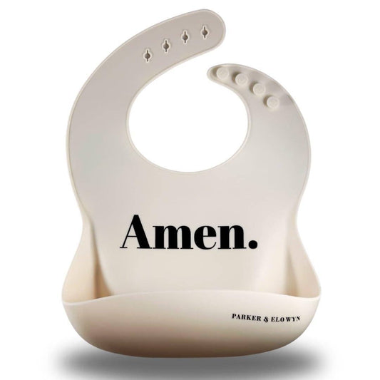 Amen. - Soft Waterproof Silicone Bib