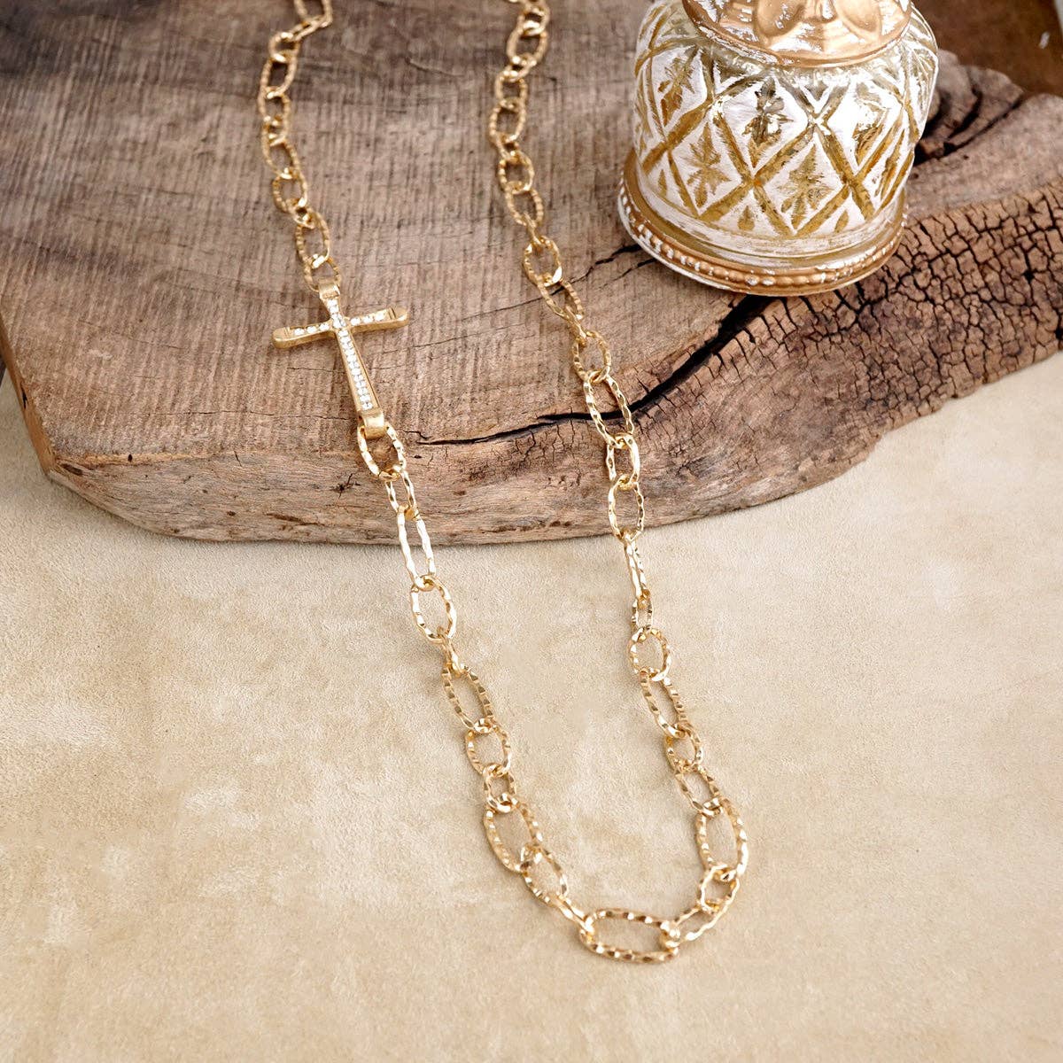 Chloe Cross Necklace