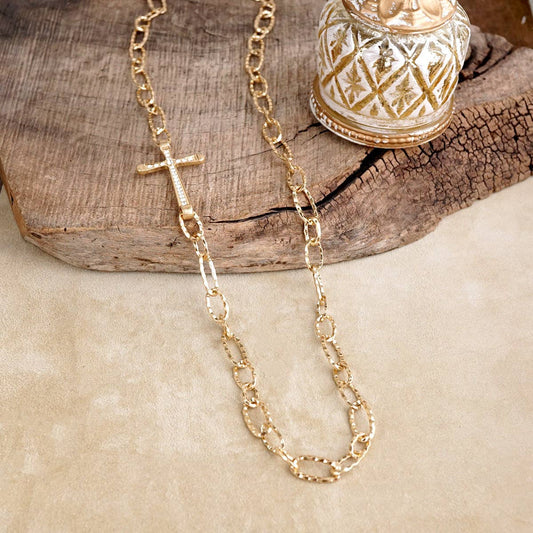 Chloe Cross Necklace