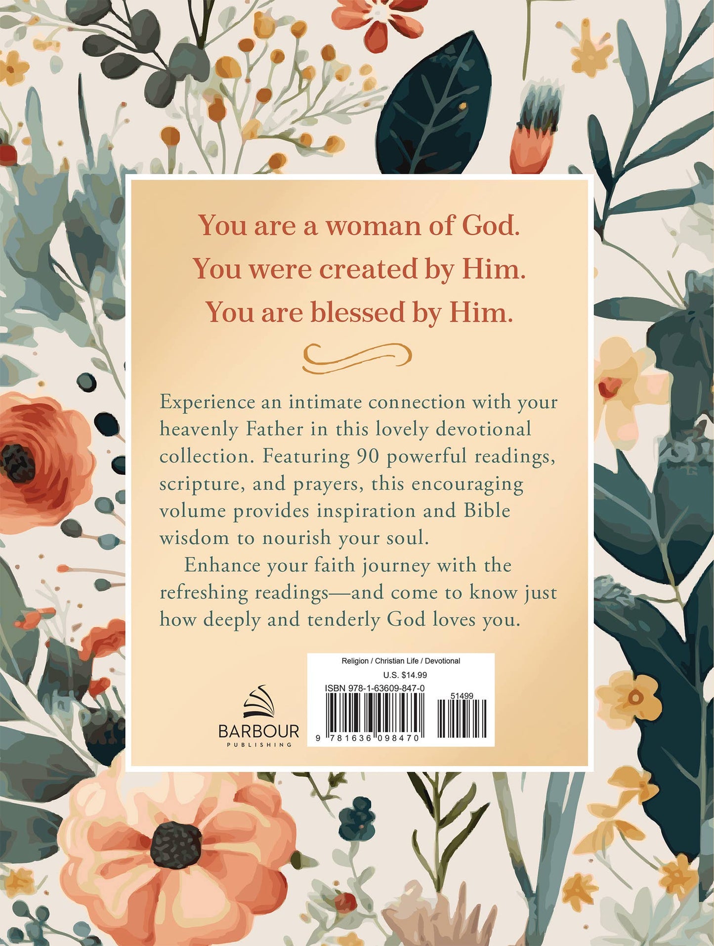 Large Print Devotions: 90 Wisdom-Filled Readings for Women