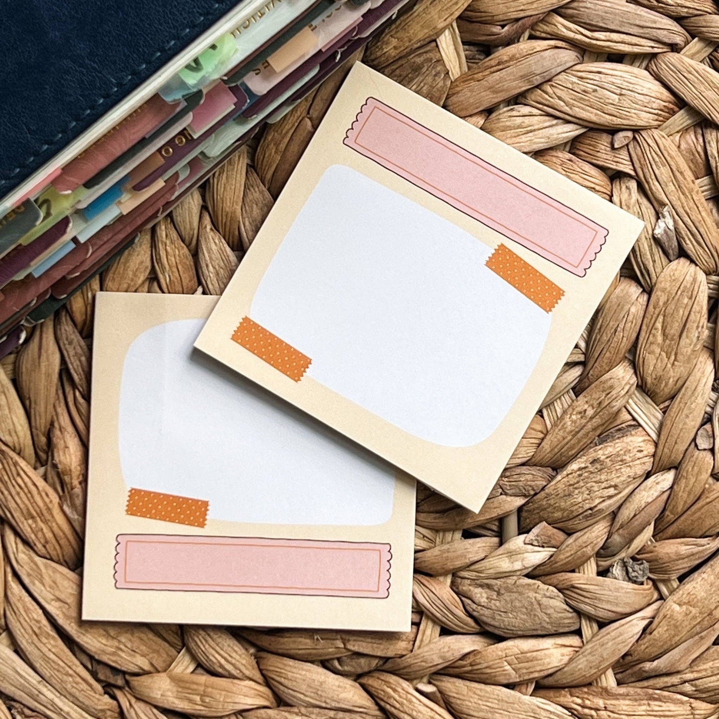 Pink & Beige - Bible Study Sticky Note Set
