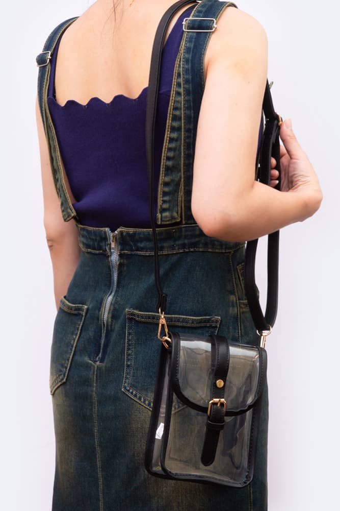 Clear Cross Body Purse