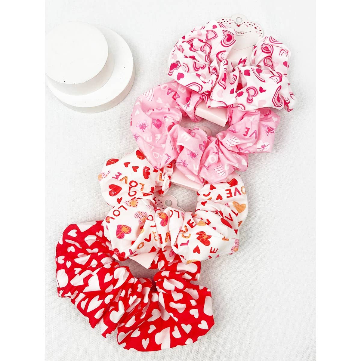 Valentines Jumbo Scrunchies