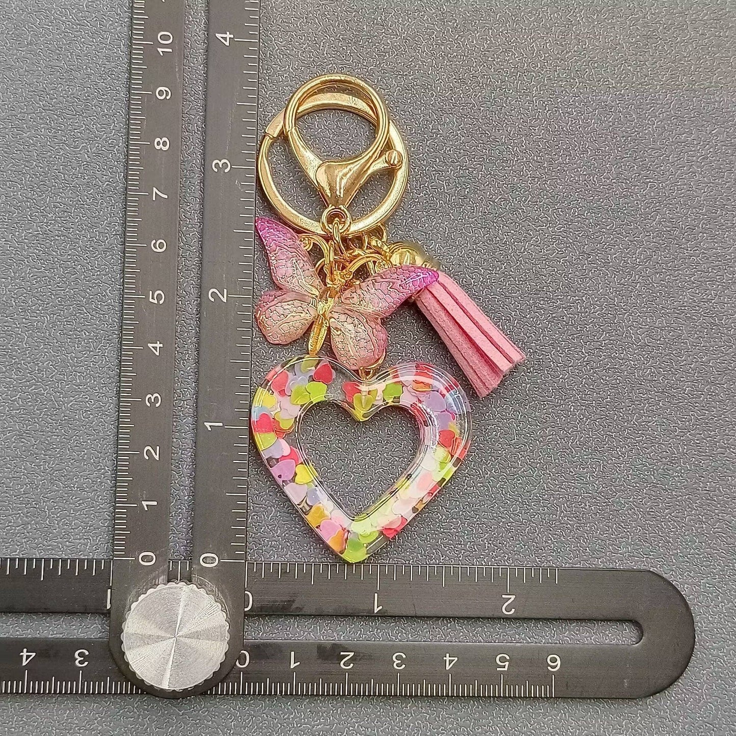 Heart & Butterfly Keychains
