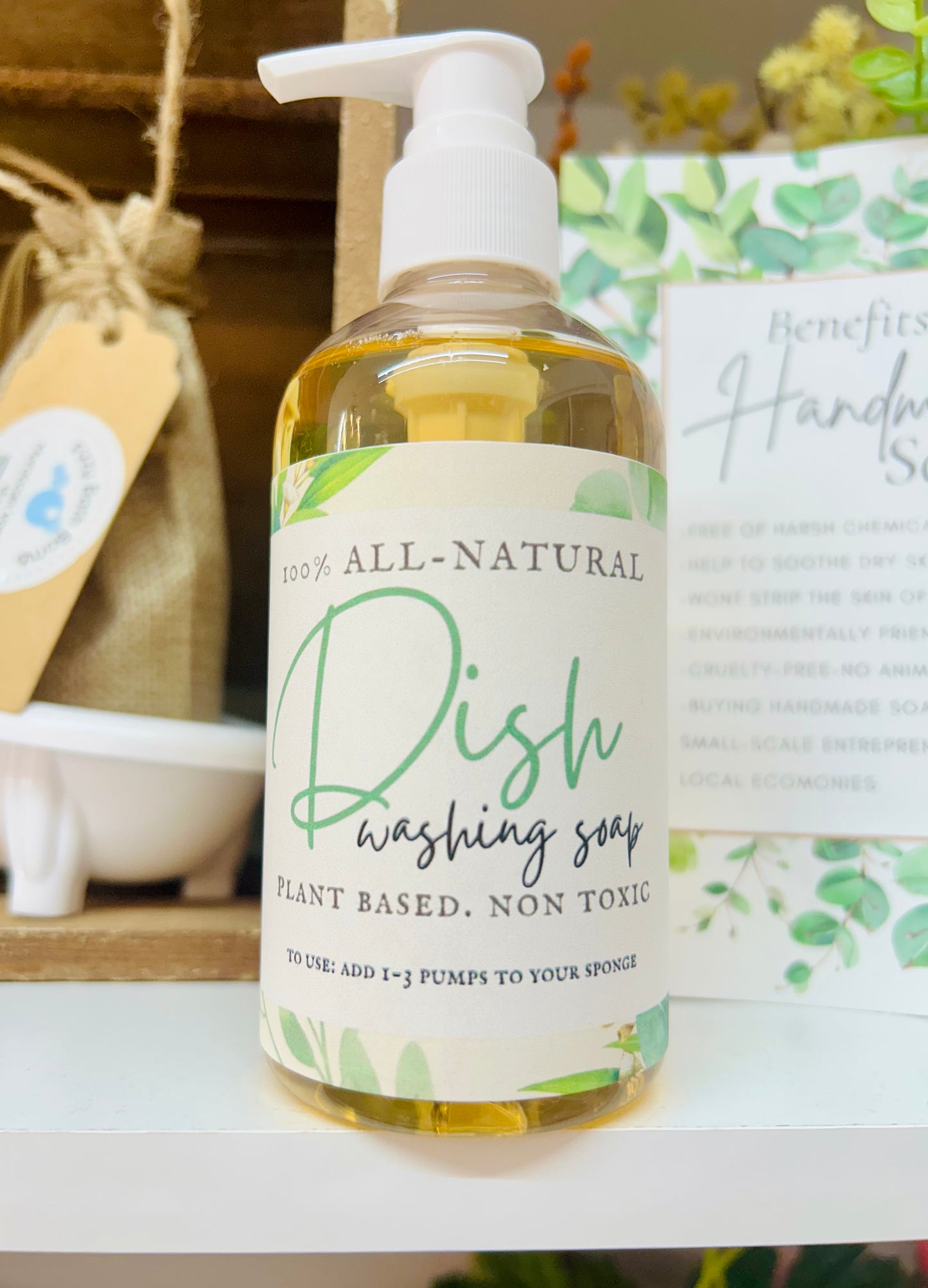 All-Natural Dish Washing Soap