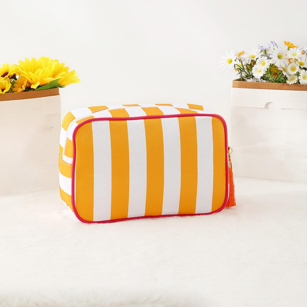 Zoe Striped Pouch