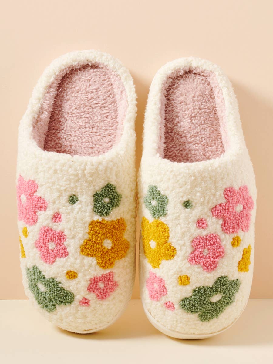 Floral Slipper