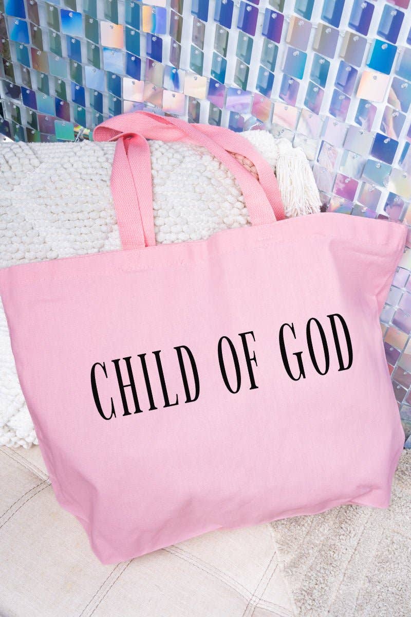 Child Of God Canvas Tote Bag