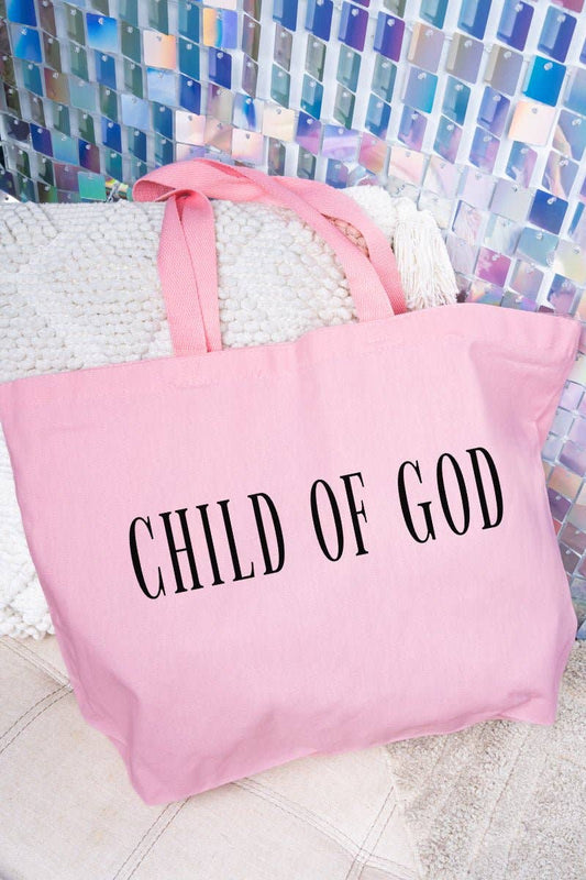 Child Of God Canvas Tote Bag