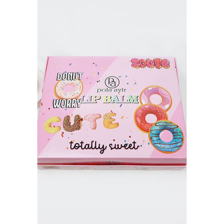 Donut Lip Balm Set