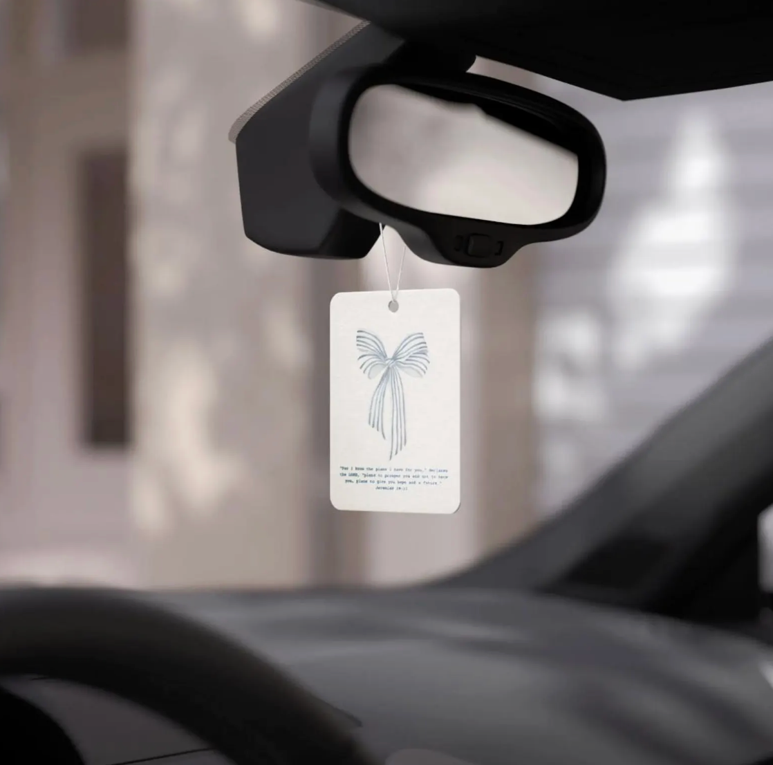 Jeremiah 29:11 Car Air Freshener - Scent, Dior