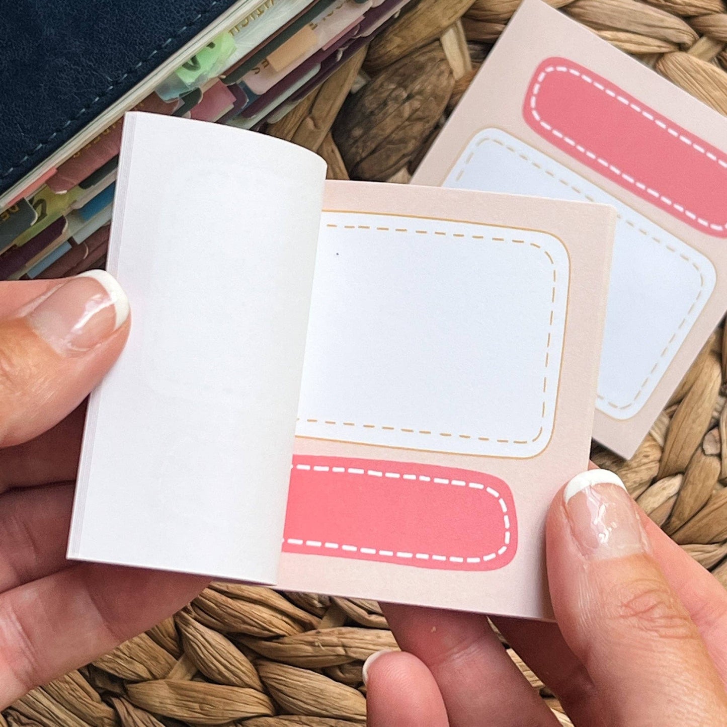Pink & Beige - Bible Study Sticky Note Set