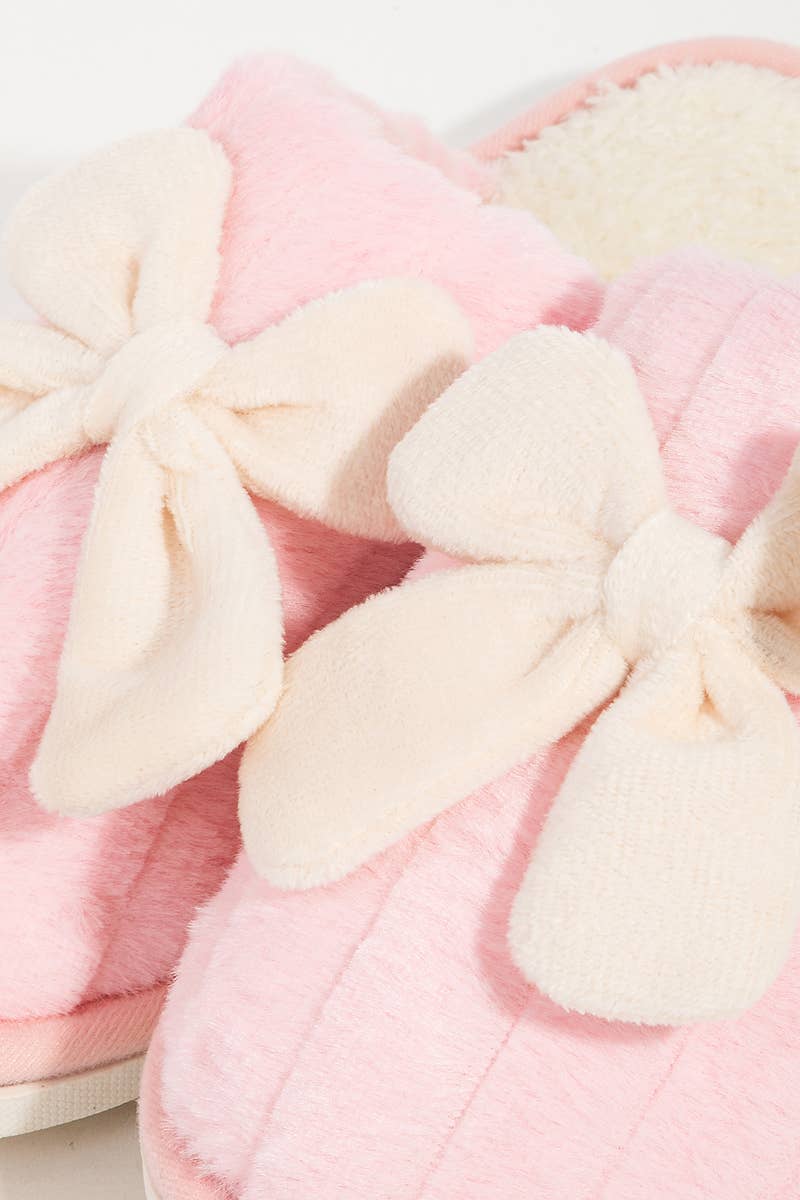 Maisie Bow Slippers