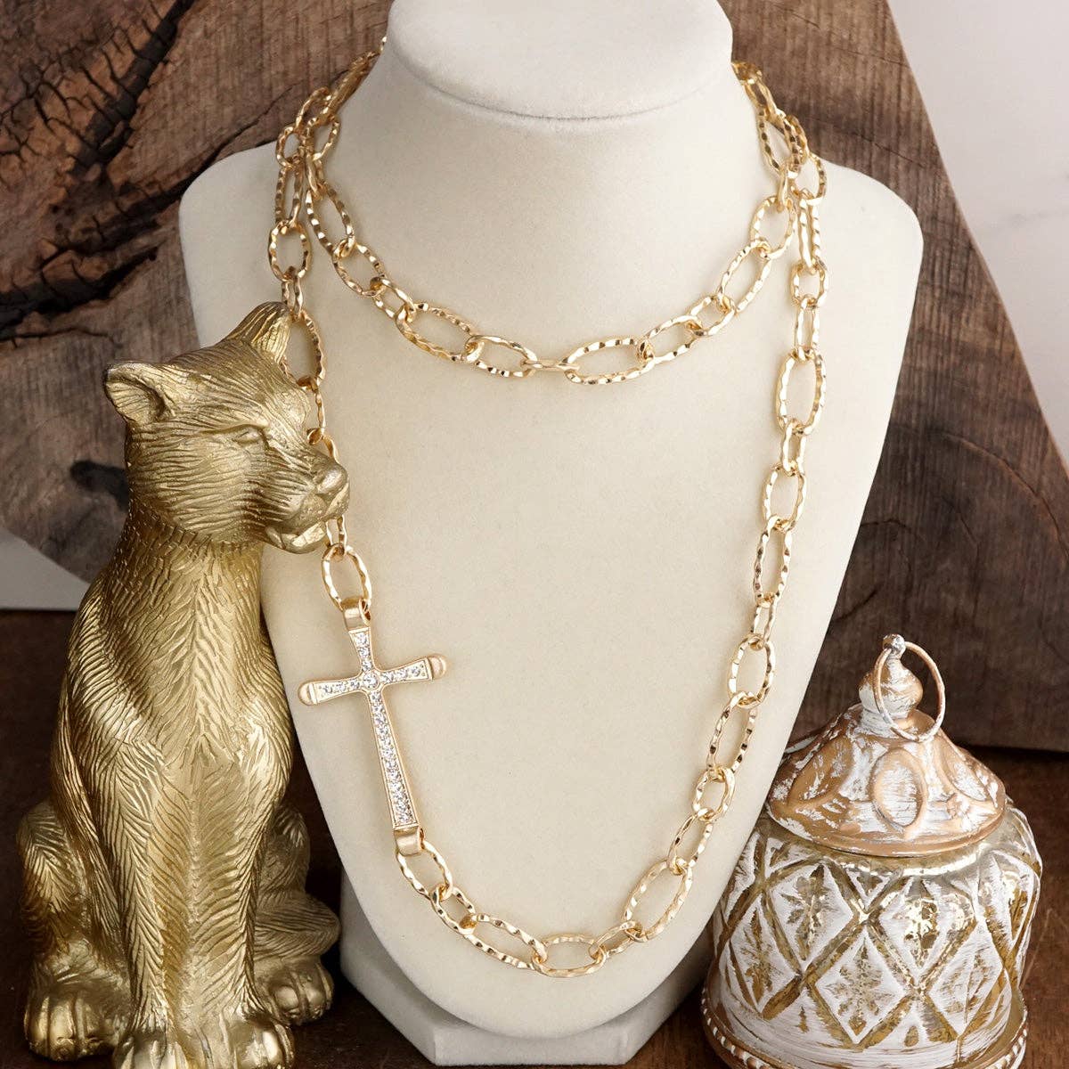 Chloe Cross Necklace