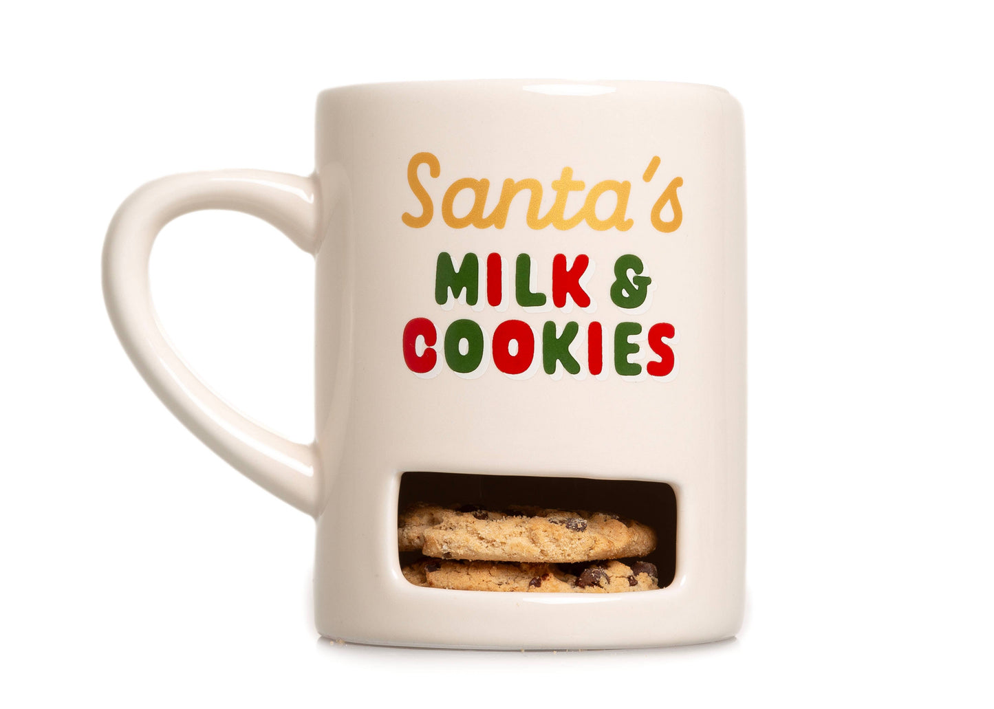 Santa’s Milk & Cookies Christmas Ceramic Mug