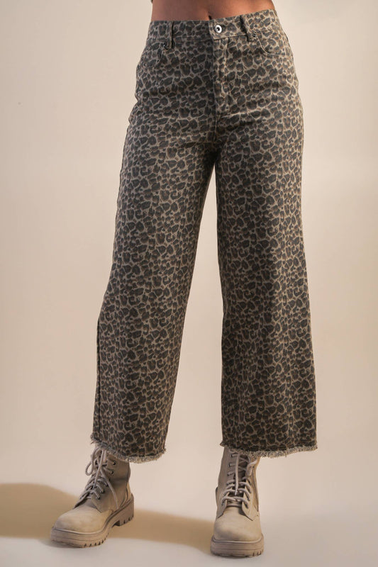 Hailey Leopard Jeans