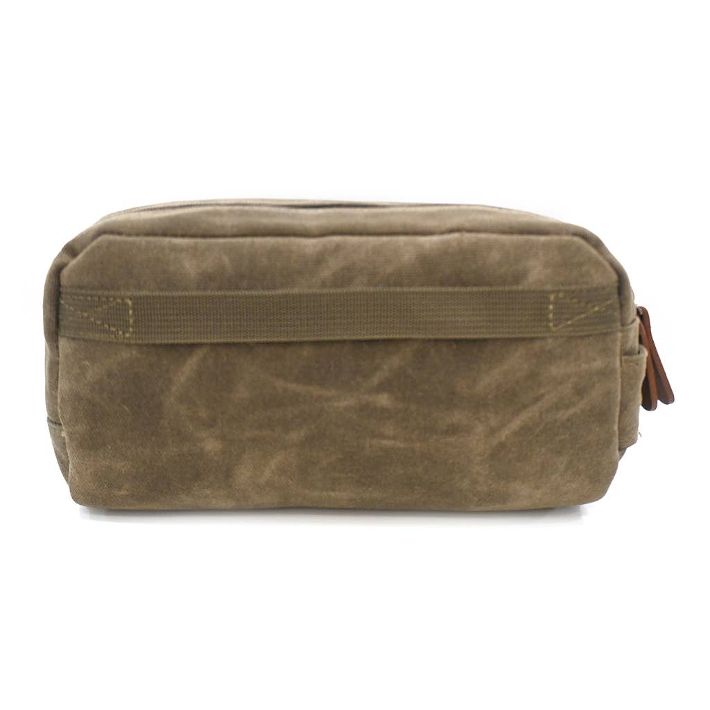 Lucky Brand  - Olive Men’s Canvas Toiletry Bag