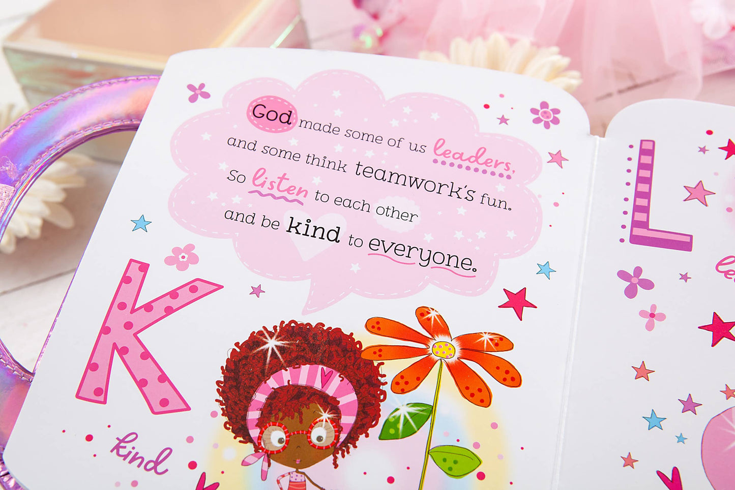 My Pretty Pink ABC of God Loves Me ABC Book for Girls