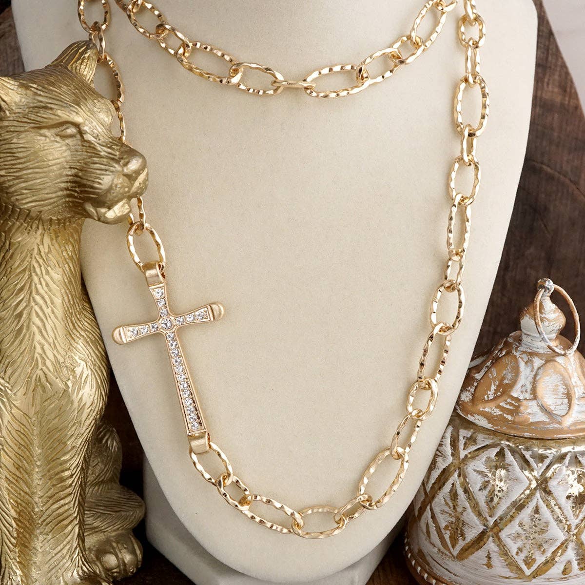 Chloe Cross Necklace
