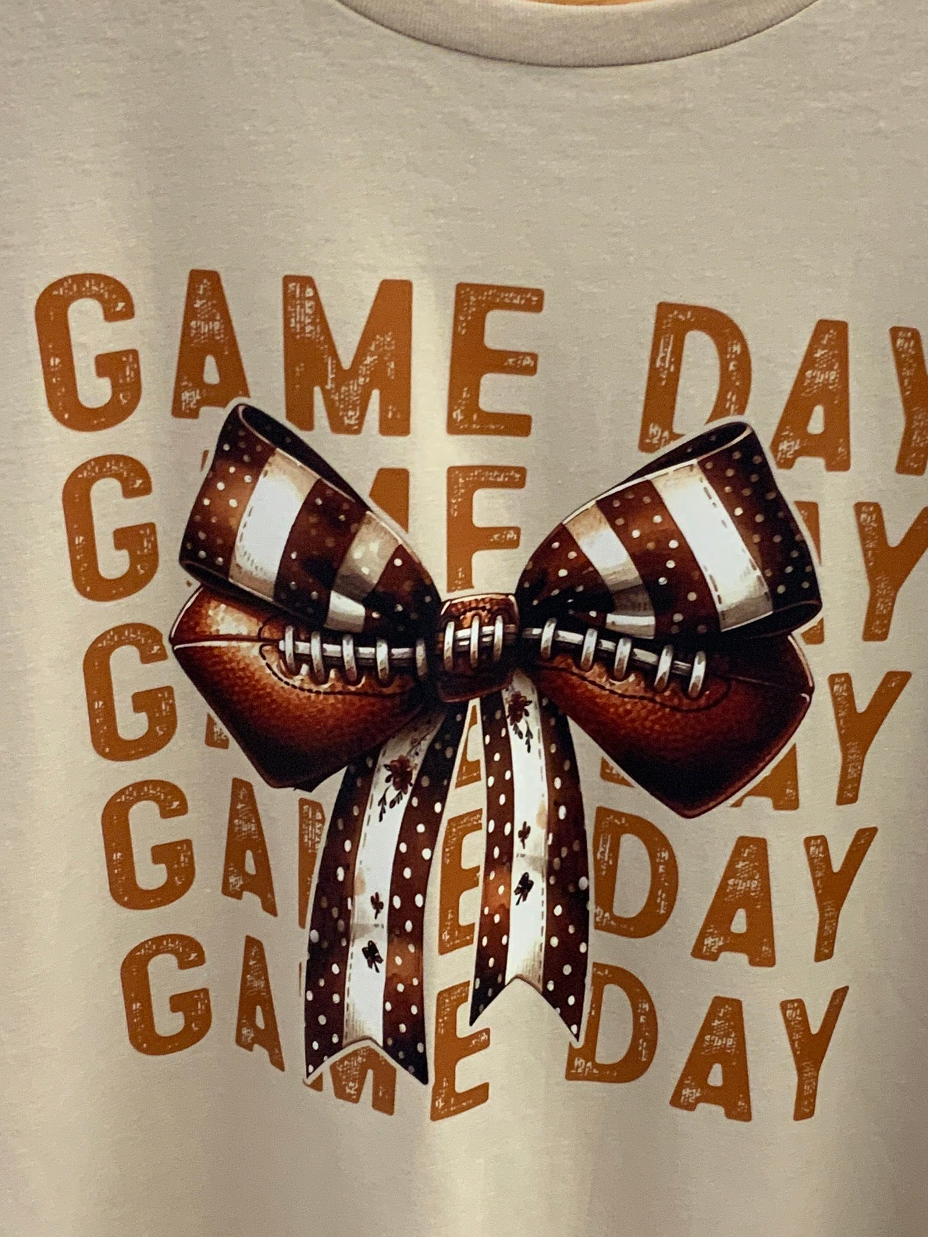 Game Day Bow Tee