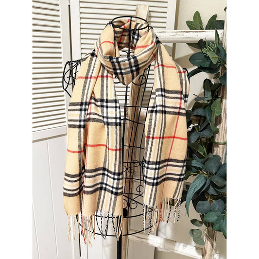 Plaid Scarve